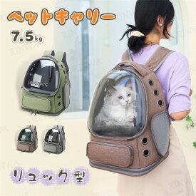 ペットキャリーバッグ ペットキャリー リュック バッグ 猫 宇宙船 窓 犬 猫キャリー ペットキャリーリュック ペットバッグ ペットリュック 猫用 犬用 ネコ ペット用品 犬 コンパクト 車 小型犬 散歩 旅行 防災 通院 避難用