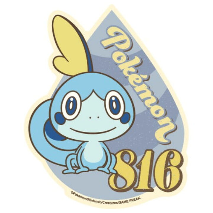 楽天市場 時間限定クーポン配布中 ポケットモンスター トラベルステッカー レトロステッカーコレクション メッソン リンゾウ 楽天市場店
