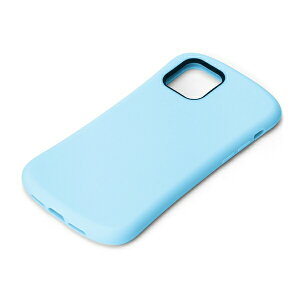 iPhone12 iPhone12Pro用 シリコンタフケース PG-20GSC07BL スカイブルー