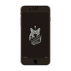 ディズニー ツイステッドワンダーランド/iPhoneSE(第2世代) 8 7 6s 6対応 ガラススクリーンプロテクター DN-791D スカラビア