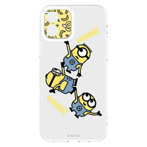  uO[ ~jIYvV[Y IIIIfit Crystal Shell iPhone12ΉP[X MINI-273B Ԃ牺 minions Jo[