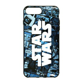 【時間限定クーポン配布中】送料無料 〈STAR WARS〉IIIIfi+(R)(イーフィット) iPhone8Plus iPhone7Plus iPhone6sPlus iPhone6Plus対応ケース STW-94A コミック・ブルー