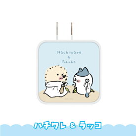 送料無料 ちいかわ USB/USB Type-C ACアダプタ CK-21 / ちいかわ&ハチワレ ちいかわ&うさぎ ハチワレ&ラッコ モモンガ&古本屋 くりまんじゅう&シーサー