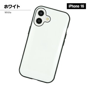 IIIIfit iPhone16Pro��iPhone16�Ή��P�[�X IFT-171-2 / �z���C�g �u���b�N