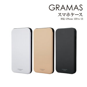 �������� GRAMAS/�O���}�X�yFlat�ziPhone13Pro/13�Ή��t���J�o�[ �n�C�u���b�h�P�[�X CHCFF-IP16 / �V�F���P�[�X �w�ʃJ�o�[ �ϏՌ� �n�C�u���b�h�P�[�X �w�ʃt���J�o�[ �J���������Y�ی� �X���C�h��