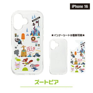  fBYj[ iPhone16/16Prop GANbVP[X PG-D24A-BPT01-4 /Y[gsA AG s[^[Ep XeBb` Disney VF^X}zP[X