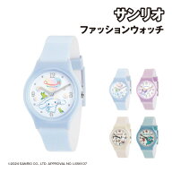 サンリオキャラクターズ ファッションウォッチ ソフトバンド ソフトベルト ジュニアサイズ キッズウォッ…