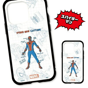 MARVEL�^�}�[�x�� IIIIfit iPhone13Pro�Ή� �ϏՌ��P�[�X MV-179 / �}�[�x���q�[���[�Y �X�p�C�_�[�}�� �f�b�h�v�[��