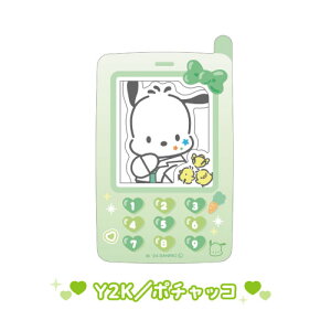 【時間限定クーポン配布中】サンリオ ケータイ風フレームステッカーセット SR-554639 /Y2K ハローキティ マイメロディ クロミ シナモロール ポムポムプリン ポチャッコ