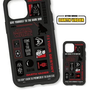 STAR WARS IIIIfit Clear iPhone13Ή ϏՌP[X STW-150 / LOGO DARTH VADER