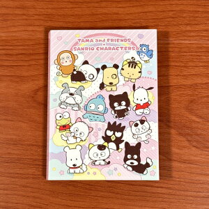 タマ&フレンズ×サンリオキャラクターズ パタパタメモ TFSR-027-8 /ブルー ピンク