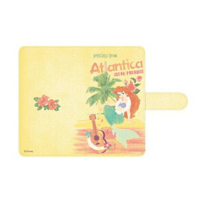 【時間限定クーポン配布中】送料無料 ディズニー ユニバーサルフリップカバー(ハワイアンシリーズ) M DN-365A アリエルとウクレレ