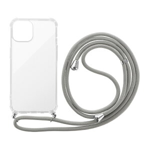 iPhone14/13�Ή� �V�����_�[�X�g���b�v���P�[�X�uSHOULTY�v LN-IM22NS1CL / �N���A