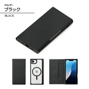  iPhone16ep MagSafeΉ NAtbvP[X PUU[ XG[h PG-25KMC01-4 /ubN x[W sN O[