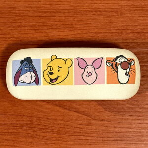 くまのプーさん/ディズニー メガネケース MCPH-297-8 /プーさん ファニーフェイスフレンズ