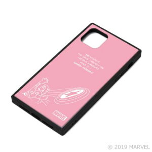 �������� �yMARVEL�ziPhone11 �Ή��K���X�n�C�u���b�h�P�[�X PG-DGT19B16CTA [�L���v�e���E�A�����J �s���N]