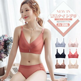 【高級ブラ】ブラジャー 3枚セット レディース ブラ ナイトブラ ノンワイヤ 薄型 育乳 美胸 寄せ上げ バストアップ 盛れる ずれない グレイ ピンク ブラック 肌色 谷間メイク 女性ブラ 下着 ブラトップ