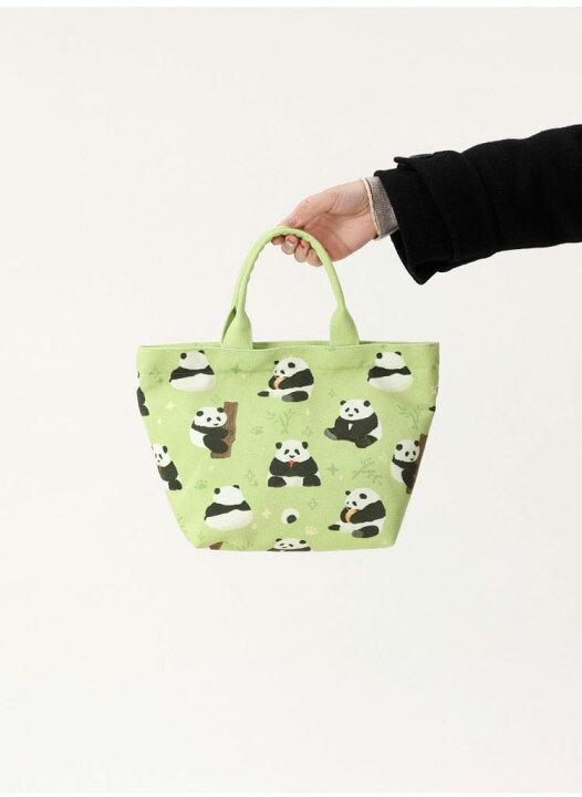 楽天市場】トートバッグ パンダ バッグ パンダ柄 ぱんだ柄 PANDA 花柄 