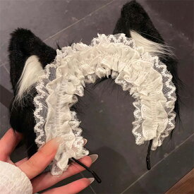 ハロウィン頭飾り 髪飾り ハロウィン コスプレ ヘアアクセサリー ヘアピン クリップ ヘアバンド 猫 猫耳 レース 獣耳 可愛い 黒 白 衣装 コスチューム 大人用 キッズ 子供 パーティーグッズ 髪留め 簡単 コスプレ小物 かわいい ゴシック ロリータ ステージ lolita Halloween