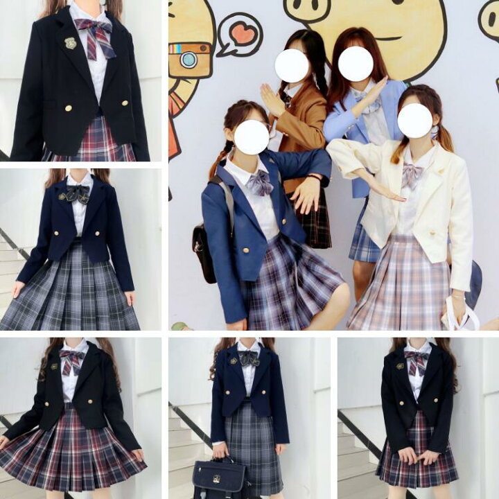 楽天市場】女子高生 制服ジャケット 単品 JK ブレザー S-XL 13色 学生  