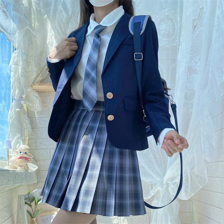 楽天市場】女子高生 制服ジャケット 単品 JK ブレザー S-XL 13色 学生  