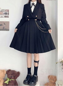 卒業式 スーツ 女の子 制服 フォーマルスーツ 6点セット 卒服 子供服 子供スーツ キッズ 女の子 小学生 中学生 高校生 お受験 発表会 結婚式 冠婚葬祭 ジャケット ワンピース シャツ リボンタイ ワッペン チェーン 140 150 160 165