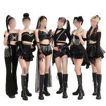 楽天市場】k-pop 衣装（カラーブラック）（スーツ・セットアップ 