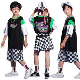 キッズダンス衣装 セットアップ 子供服 女の子 スカート k-pop キッズ ダンス衣装 ヒップホップ 上下 子ども服 男の子 パンツ セット 小学生 演出服 団体服