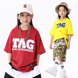 ロンt 子供服 キッズダンス衣装 トップス 男の子 tシャツ ロング丈 ヒップホップ キッズ k-pop カジュアルシャツ ストリート系 ダンス 衣装 おしゃれ