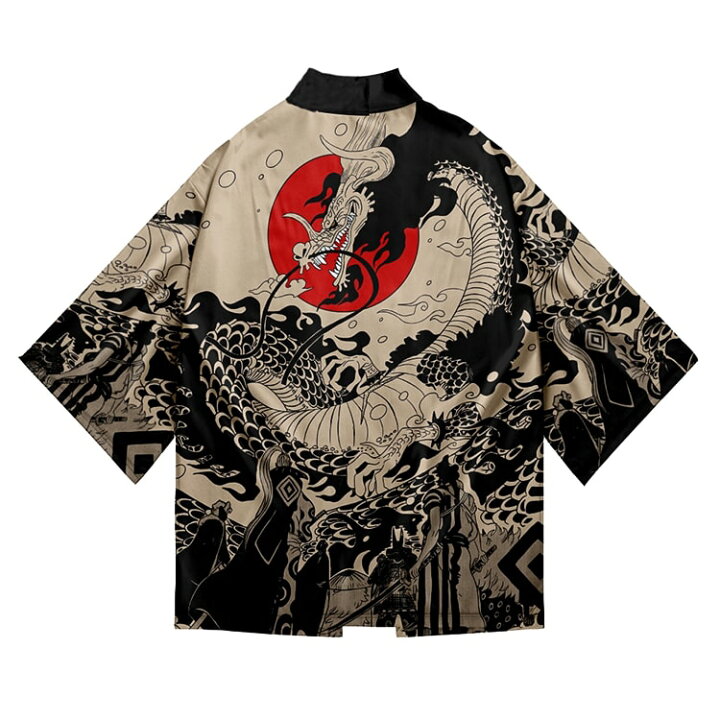 楽天市場】着物 甚平 メンズ トップス 演出服 ステージ 衣装 ドラゴン 