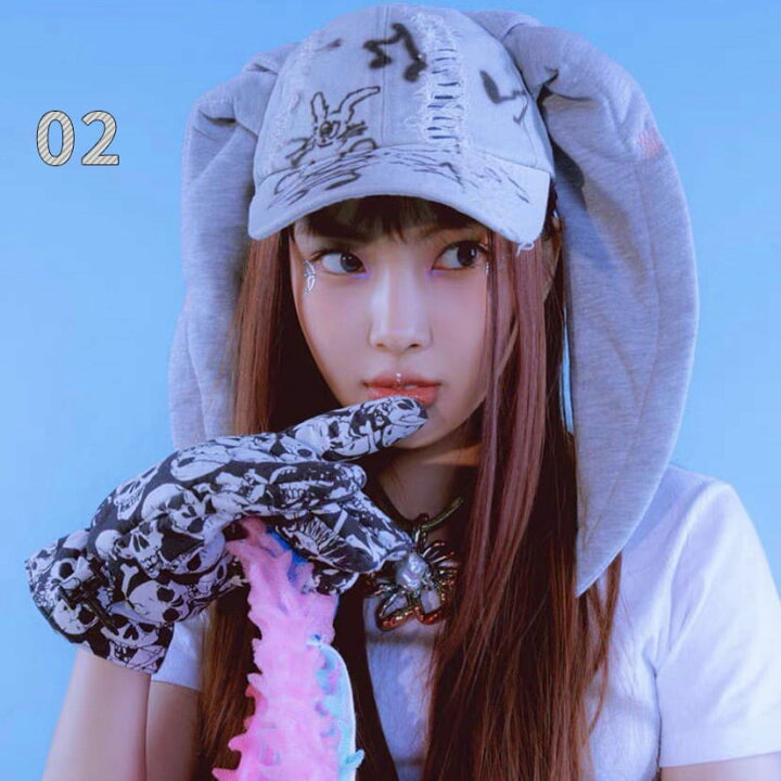 楽天市場】帽子 レディース キャップ 帽子 ウサ耳付き 兎 ウサギ K-POP 