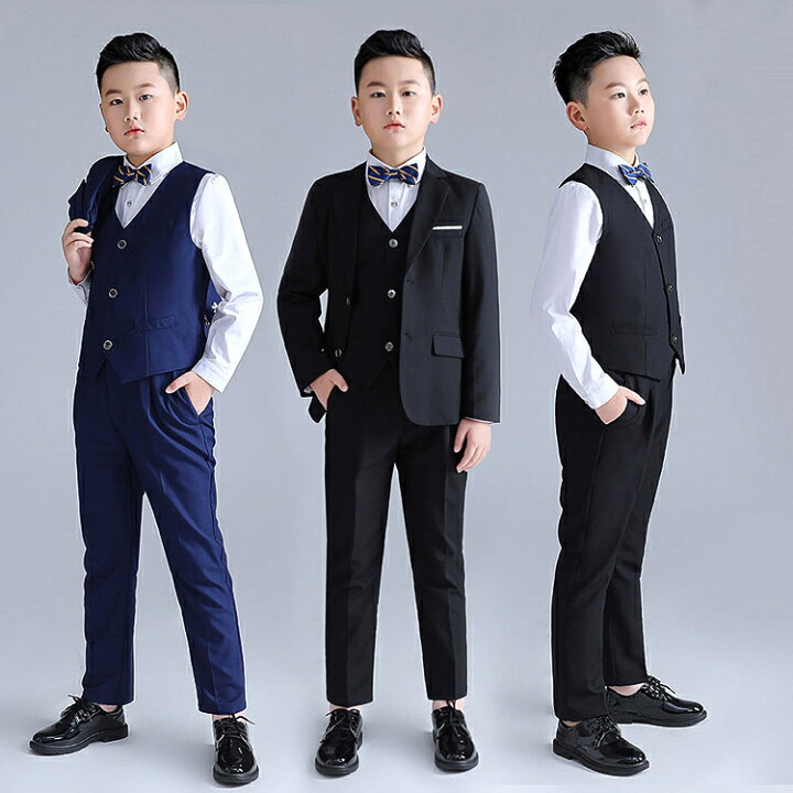 楽天市場】卒業式 スーツ ぽっちゃり 男の子 B体 紺 黒 卒業式 スーツ 