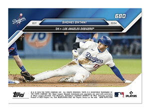 Jĕ@#680JĕȐV47A[`LOJ[h@Shohei Ohtani - 2024 MLB TOPPS NOWR Card 680