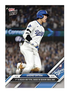 Jĕ@#763@2001NȗƂȂV[Y400ۑŒBLOShohei Ohtani - 2024 MLB Topps NOWR Card 763