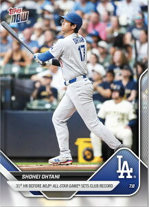 Jĕ@#403@7ԂƂȂ鍡G31AI[X^[uCNOɃhW[Xjő̃z[L^ILOg[fBOJ[hShohei Ohtani - 2025 MLB Topps NOWR - Card 403