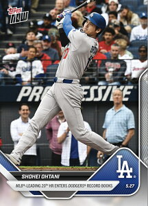 Jĕ@#221@5NA 20{ȏz[ {I̋L^XVLOg[fBOJ[hBShohei Ohtani - 2025 MLB Topps NOWR - Card 221