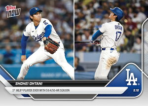 Jĕ@#721@j㏉ƂȂu50{ۑ50DOUvɂ"50-50"BLOg[fBOJ[hBShohei Ohtani - 2025 MLB Topps NOWR - Card 721