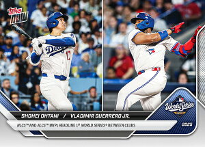 Jĕ@#893@JĕAQ[EWjA[OMVPA[hV[YΌLOg[fBOJ[hShohei Ohtani / Vladimir Guerrero Jr. - 2025 MLB Topps NOWR - Card 893
