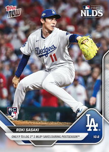 XؘN@#832@XؘNMLBj㏉̉ LAŏ2Z[u|XgV[YŋL^LOg[fBOJ[hBRoki Sasaki - 2025 MLB Topps NOWR - Card 832
