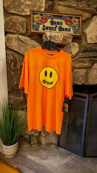 楽天市場】【公式 正規品】Drew House mascot ss tee - orange 