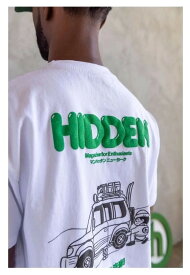 【公式 正規品】HIDDEN Masthead Tee White Logo Tee　半袖T Tシャツ 正規品 【中古】 【新古品　未使用品】