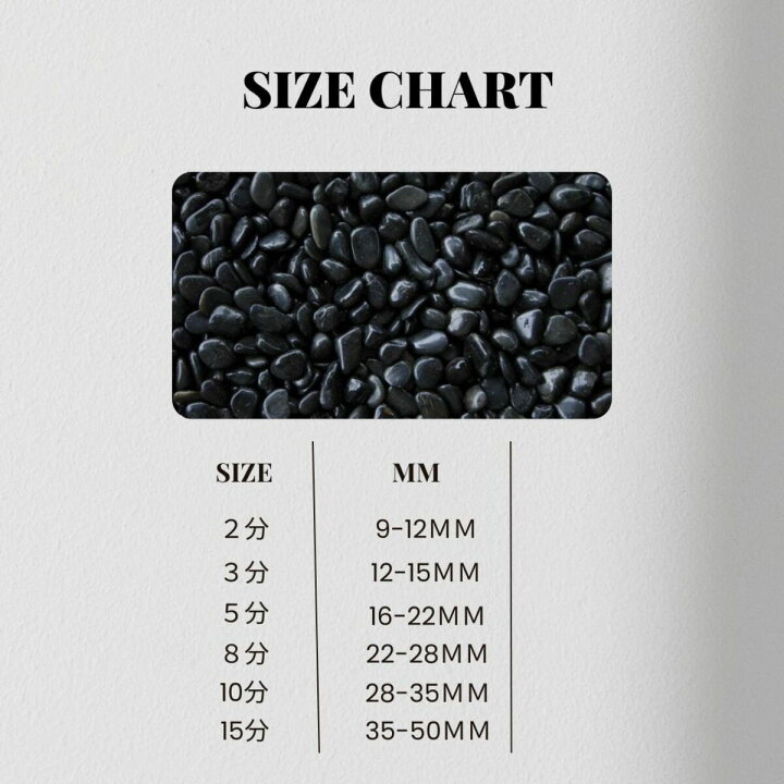那智石 10分サイズ 約20kg/袋 × 25袋=約500kg