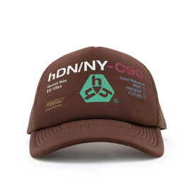 【公式 正規品】【size:FREE】Hidden NY Hidden Hi-Fi NY Brown Trucker Hat 正規品 【中古】 【新古品　未使用品】