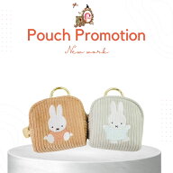 ミッフィー　コーデュロイ　ミニポーチ　ミッフィー/MIFFY