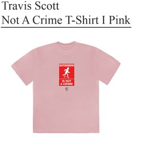 【公式 正規品】【size:M/L/XL】【Travis Scott】Travis Scott Not A Crime T-Shirt I Pinkナイキ×トラビス・スコット　半袖T　ピンク　Tシャツ 正規品 【中古】 【新古品　未使用品】