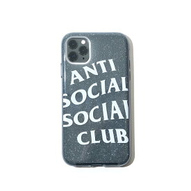【公式 正規品】ASSC No Texts Black Iphone 11 Case/ アイフォンケース /ANTI SOCIAL SOCIAL CLUB ロゴ　　アンチソーシャルソーシャルクラブ 国内正規品　Black 黒　ブラック