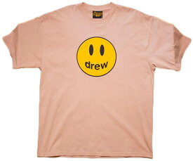 【公式 正規品】　DREW HOUSE drew house mascot ss tee DUSTY ROSE ドリューハウス マスコットショートスリーブTシャツ ピンク 半袖カットソー スマイリープリント ホワイト ショートスリーブTシャツ 【S/M/L/XL】