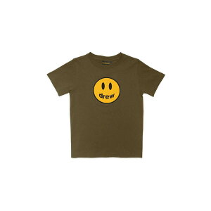�y���� ���K�i�z DREW HOUSE mini drew mascot ss teemidnight olive �~�j �h�����[ �}�X�R�b�g ss T�V���c �I���[�u�@�L�b�Y���� T�V���c �y2/4/6/8/10�z90/100/110/120/130cm