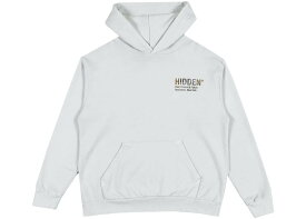 【公式 正規品】Hidden NY （ヒドゥン ニューヨーク）HIDDEN BORO HOODIE GREY 　フーディー　パーカー　正規品 【中古】 【新古品　未使用品】
