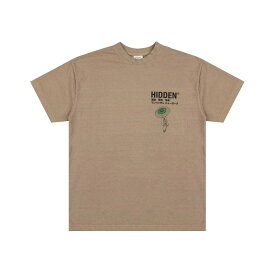 【公式 正規品】HIDDEN.NY Geisha Tee - Taupe 半袖T Tシャツ 　正規品
